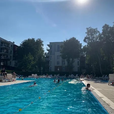 Apartament Seaside Polanki - Summer Outdoor Swimming Pool, Saunas, Two Playgrounds For Children, Gym, Individual Garage Included In The Price, Street Klonowa 17d Kołobrzeg