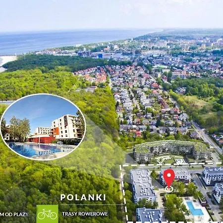 Seaside Polanki Z Garazem, Klonowa 17d Колобжег