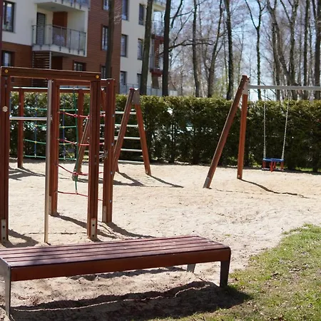 Apartament Seaside Polanki - Summer Outdoor Swimming Pool, Saunas, Two Playgrounds For Children, Gym, Individual Garage Included In The Price, Street Klonowa 17d Kołobrzeg