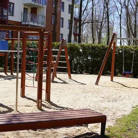 Apartament Seaside Polanki - Summer Outdoor Swimming Pool, Saunas, Two Playgrounds For Children, Gym, Individual Garage Included In The Price, Street Klonowa 17d Kołobrzeg